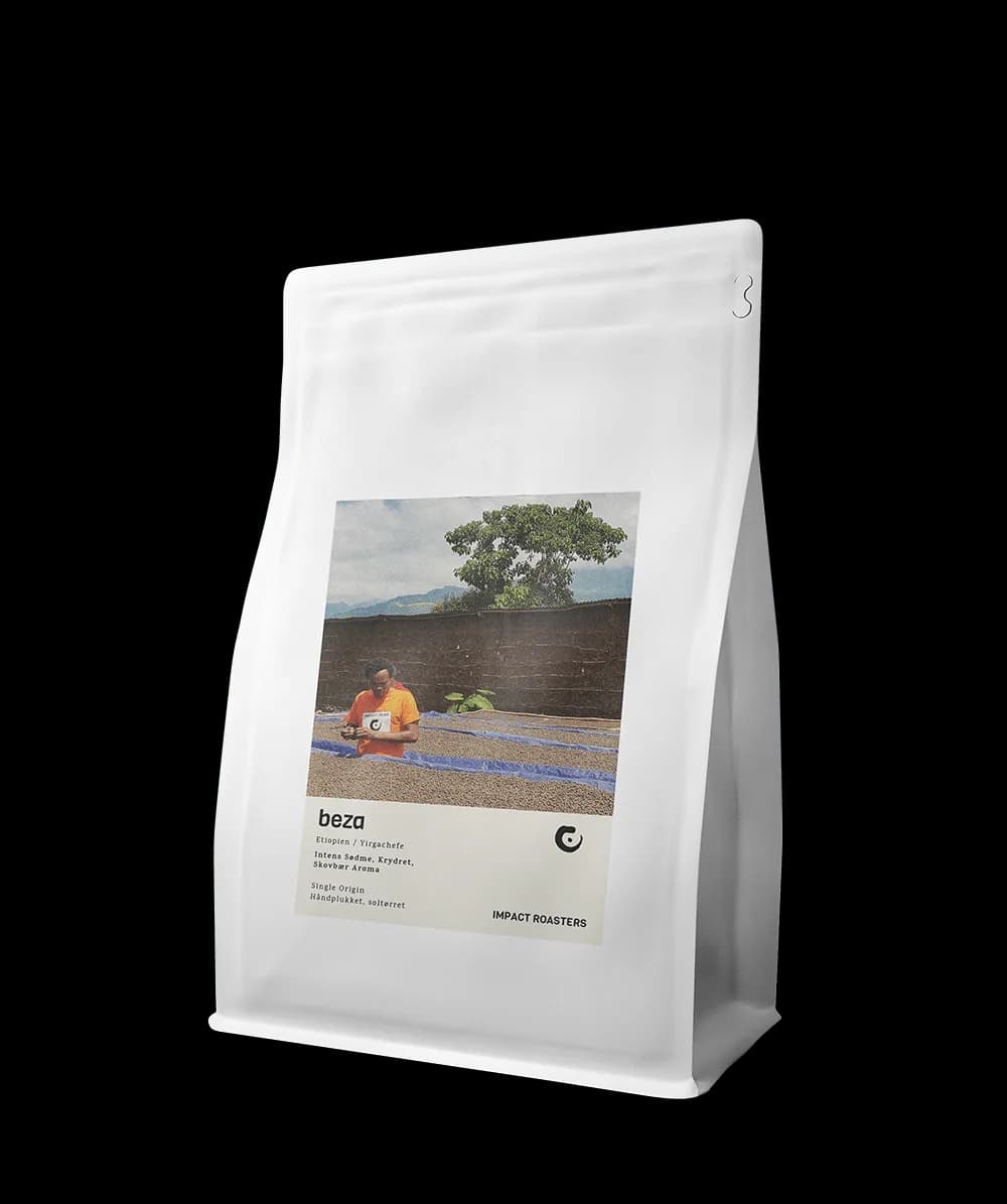 coffee beans - beza - yirgachefe, ethiopia coffee from impact roasters
