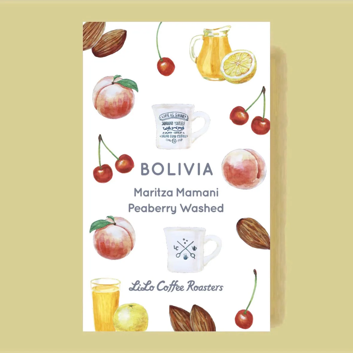 bolivia maritza mamani peaberry washed, bolivia coffee from lilo coffee roasters