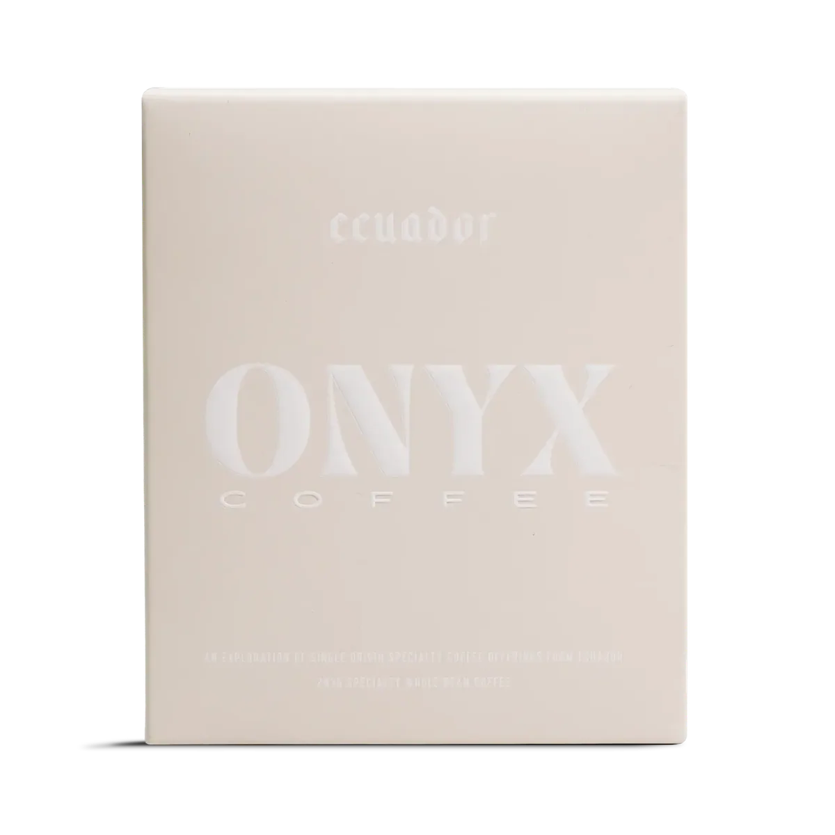 ecuador la soledad sidra "wave", ecuador coffee from onyx coffee lab