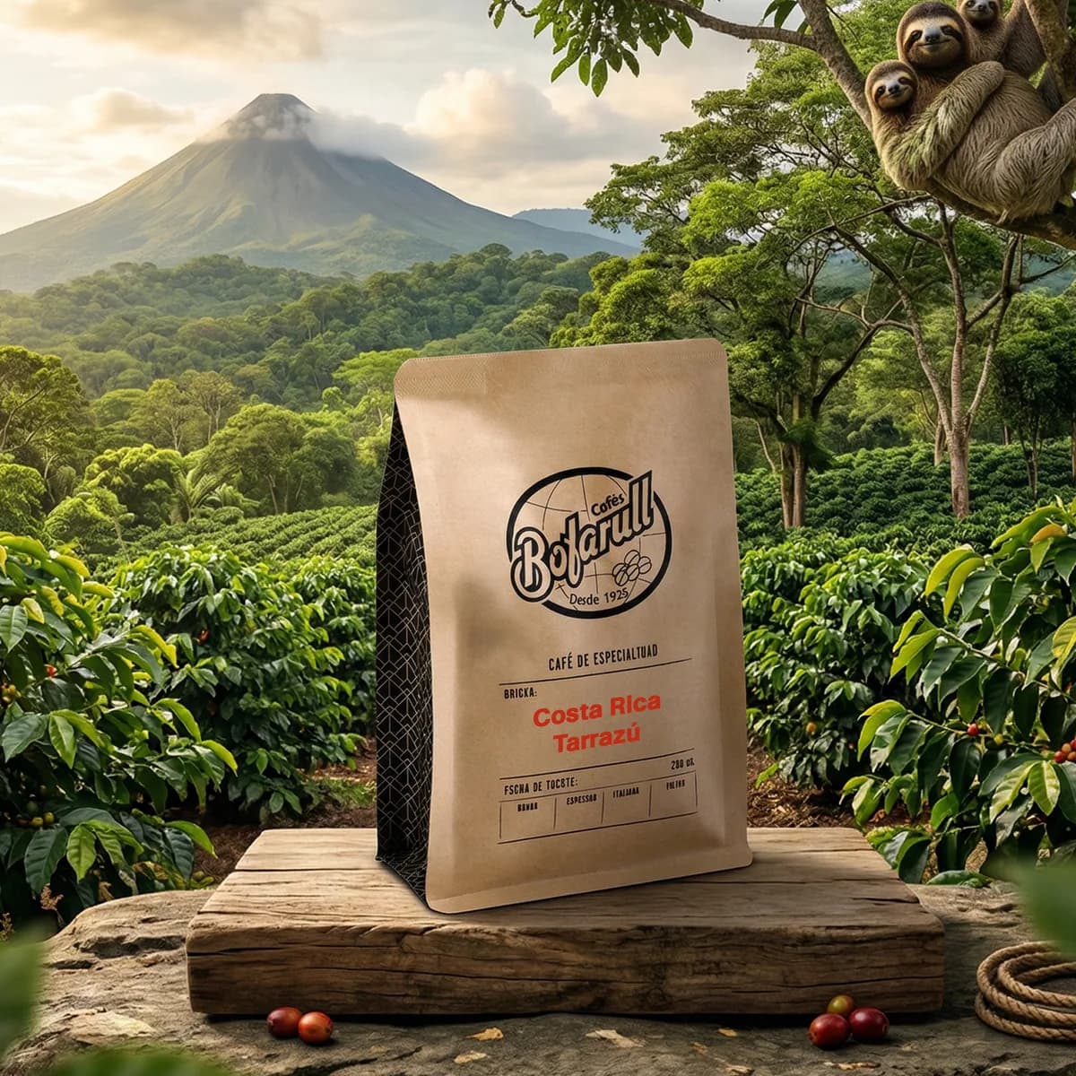 café costa rica tarrazú mujeres 250gr, costa rica coffee from cafès bofarull - café de especialidad