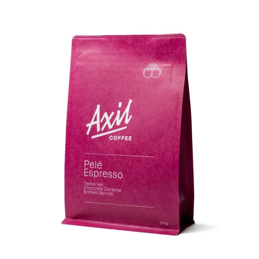 pele blend, ethiopia + brazil coffee from axil coffee roasters melbourne central