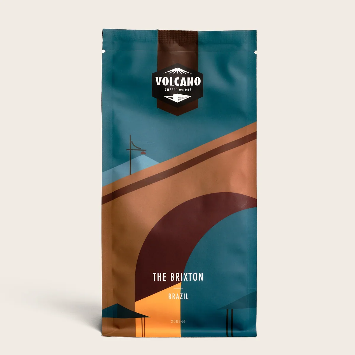 the brixton, brazil coffee from volcano coffee works
