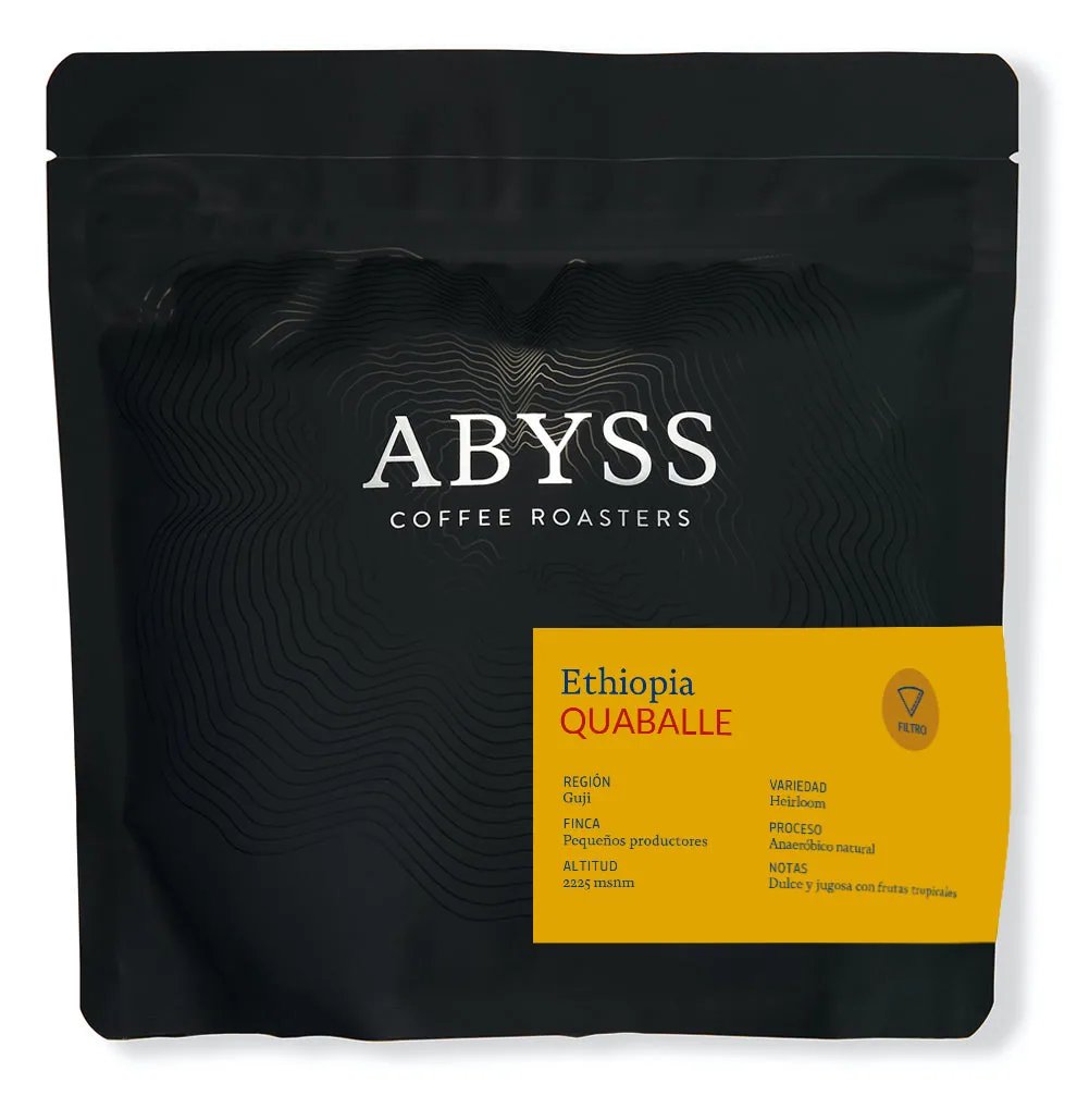 quaballe filter reserva, ethiopia coffee from abyss coffee roasters