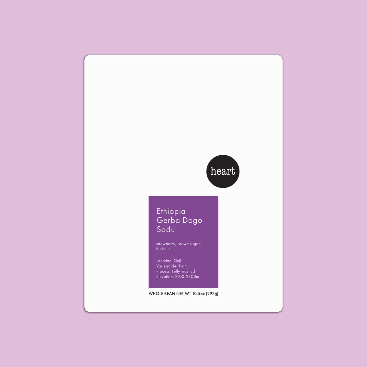 ethiopia gerba dogo sodu, ethiopia coffee from heart coffee roasters