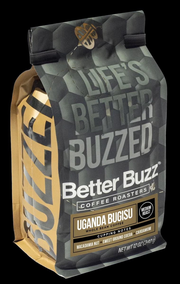 uganda bugisu, uganda coffee from better buzz coffee point loma