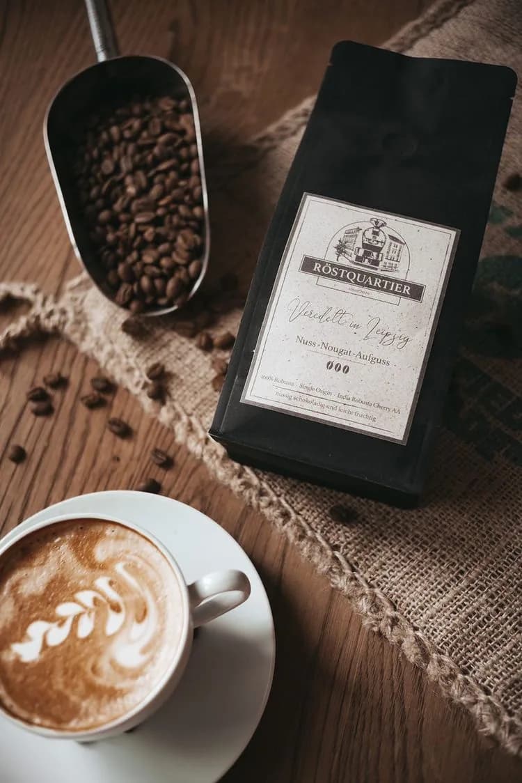 india robusta cherry aa – nuss-nougat-aufguss – kaffee, india coffee from schwung & schwebe