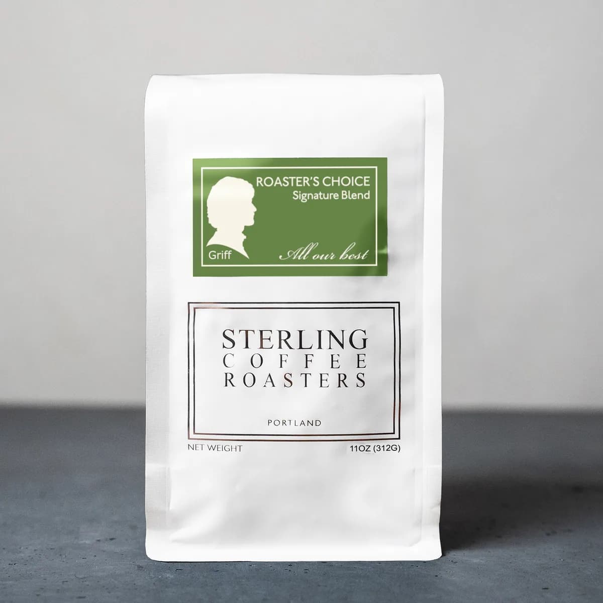 roaster's choice - griff's blend, kenya + rwanda coffee from sterling coffee roasters