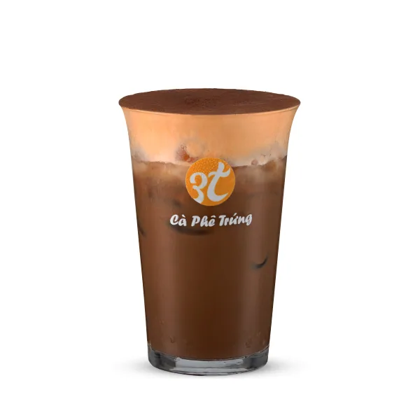 3t egg coffee (ice), vietnam coffee from cà phê trứng 3t