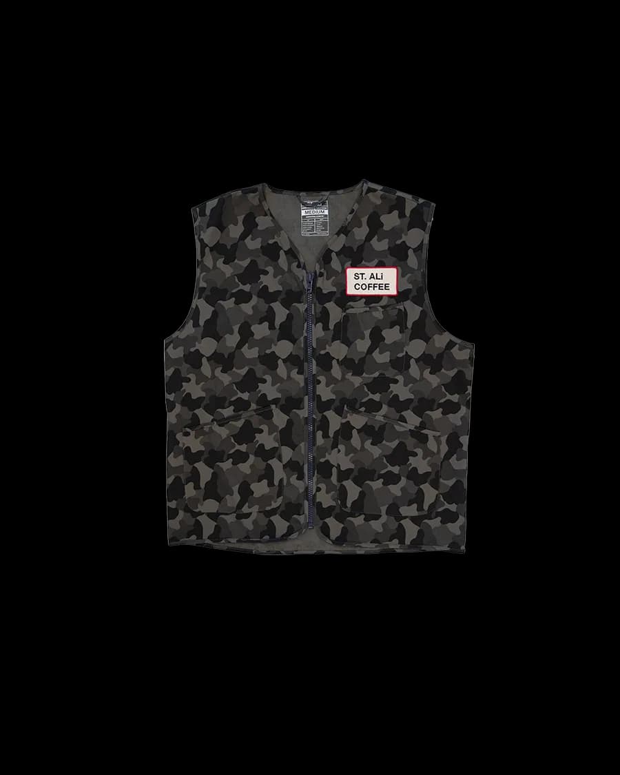 st. ali vest | grey, indonesia coffee from dramanti artisan coffee roasters