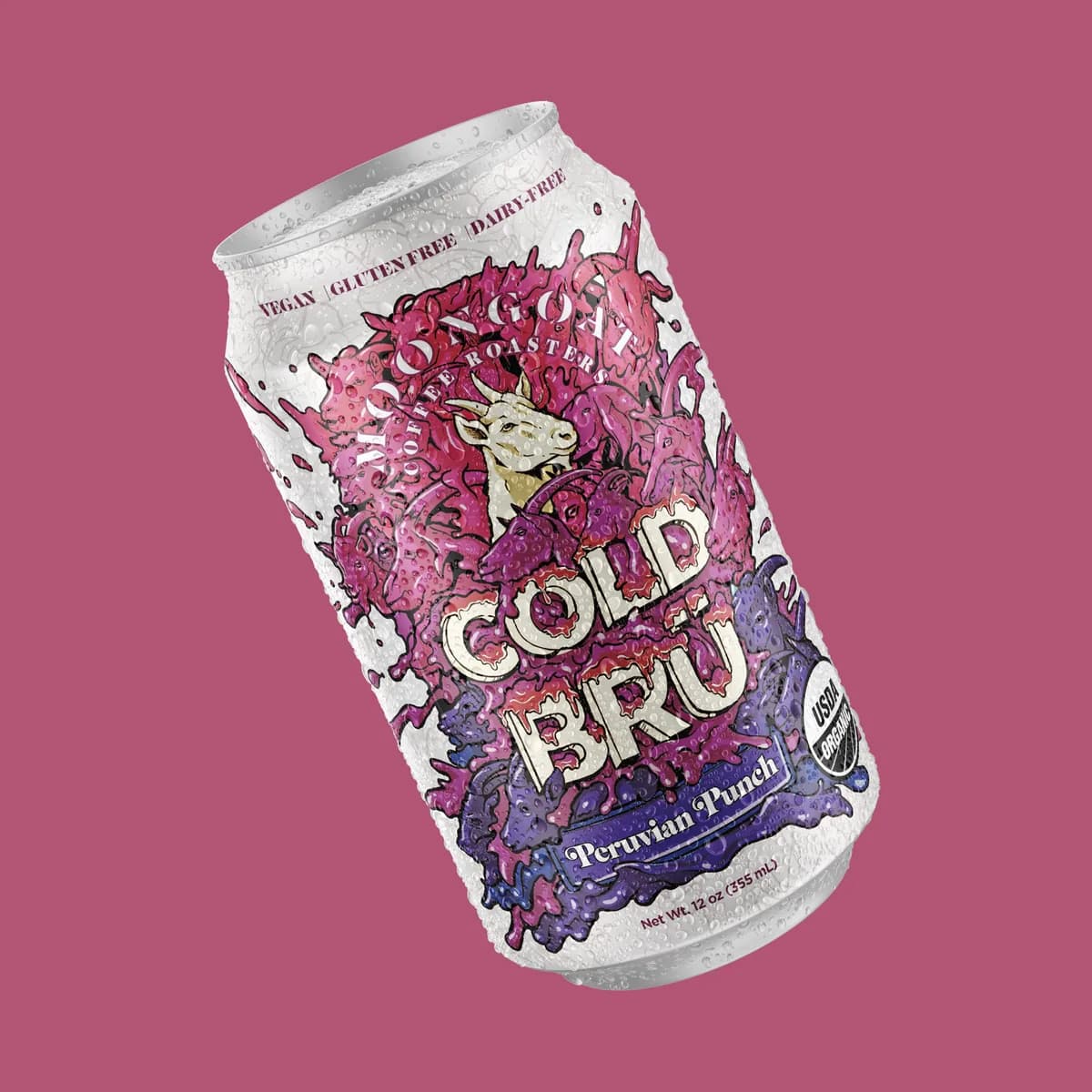 organic peruvian punch cold brü, peru coffee from moongoat coffee wholesale & catering