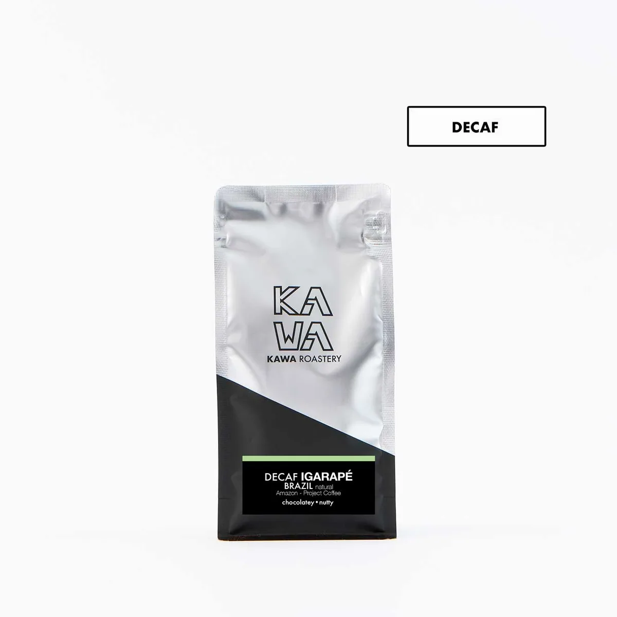 decaf igarapé, brazil + peru coffee from kawa roastery