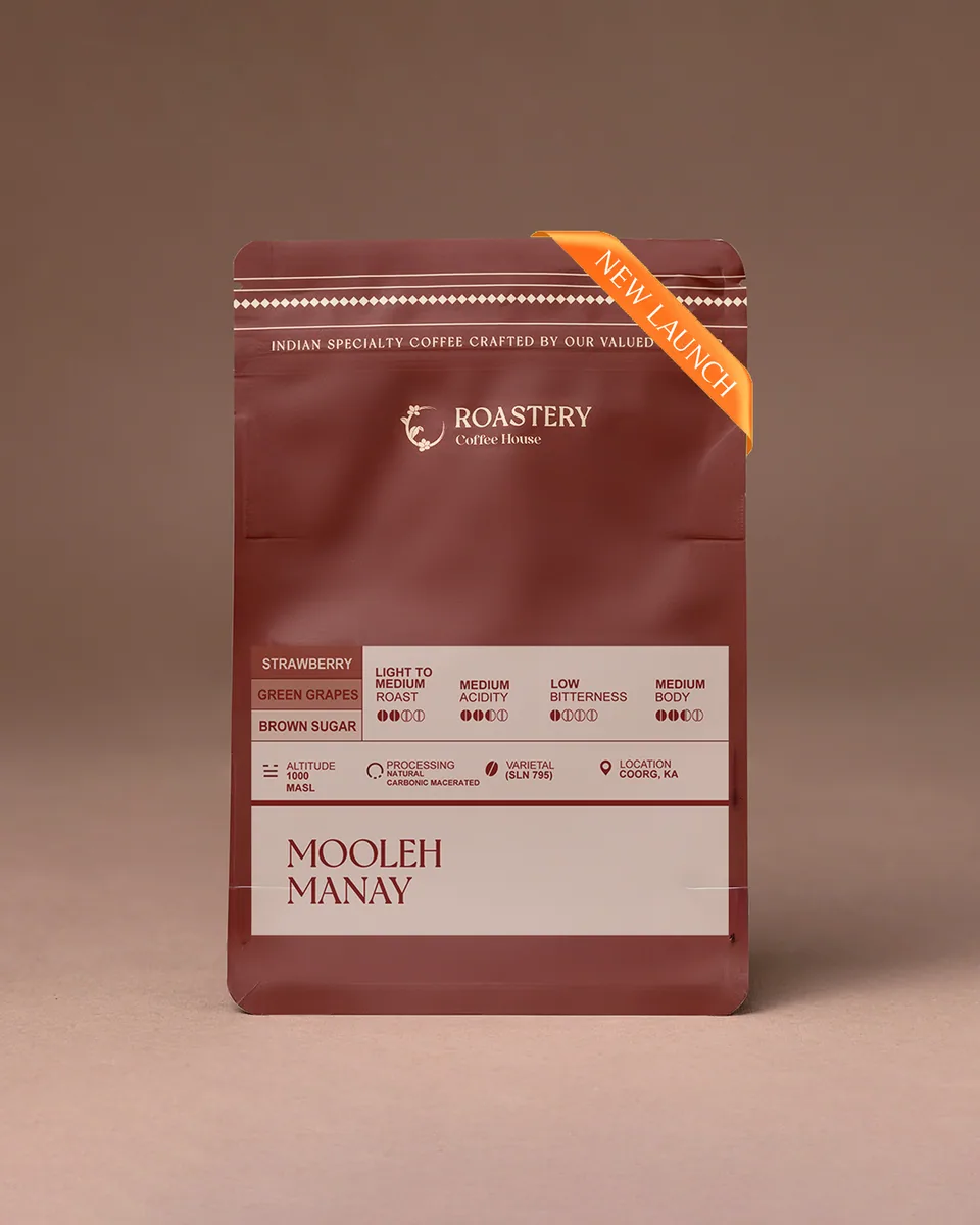 mooleh manay estate-sln 795, india coffee from roastery coffee house