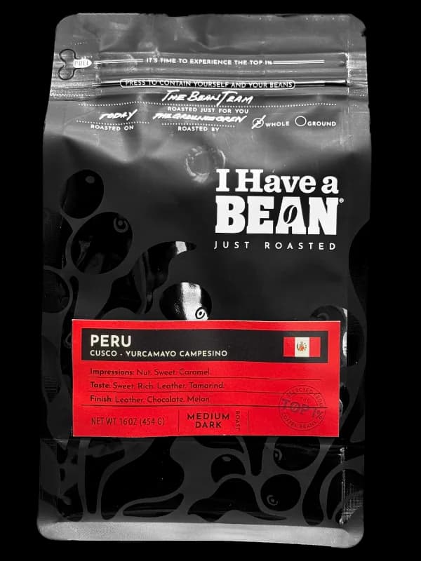 peru cusco yurcamayo campesino, peru coffee from i have a bean