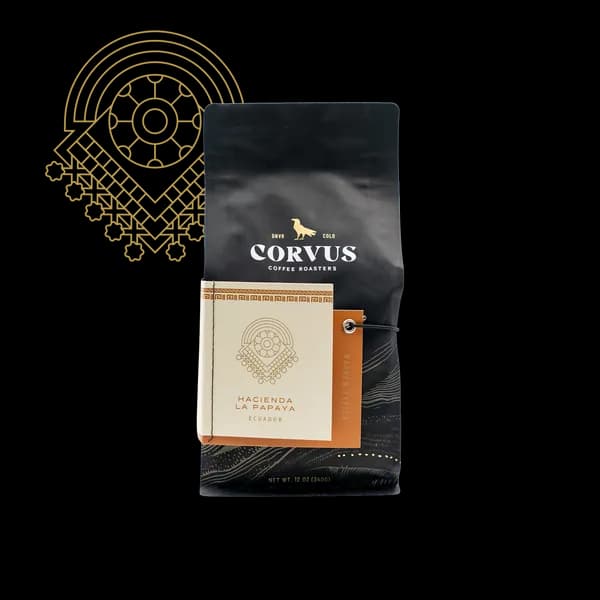 hacienda la papaya typica, ecuador coffee from corvus coffee roasters