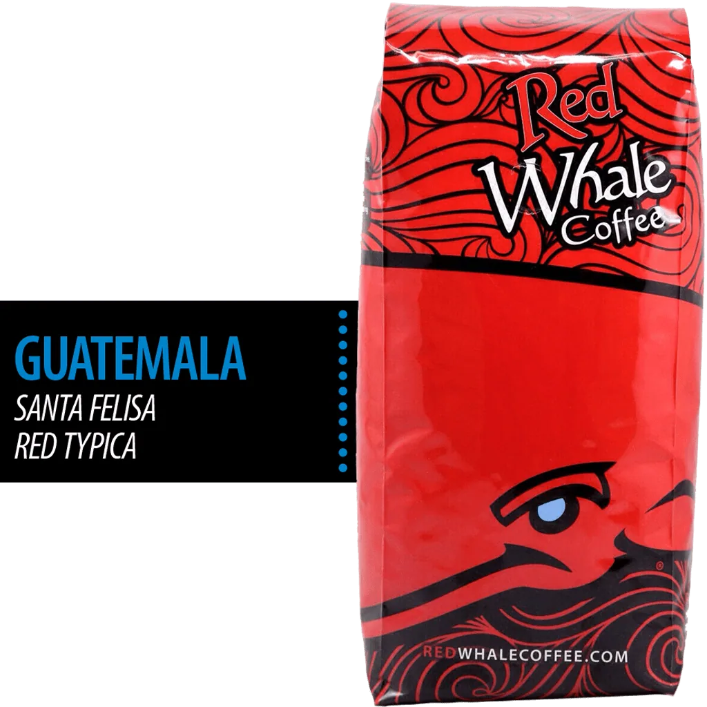 guatemala: santa felisa red typica, guatemala coffee from red whale coffee