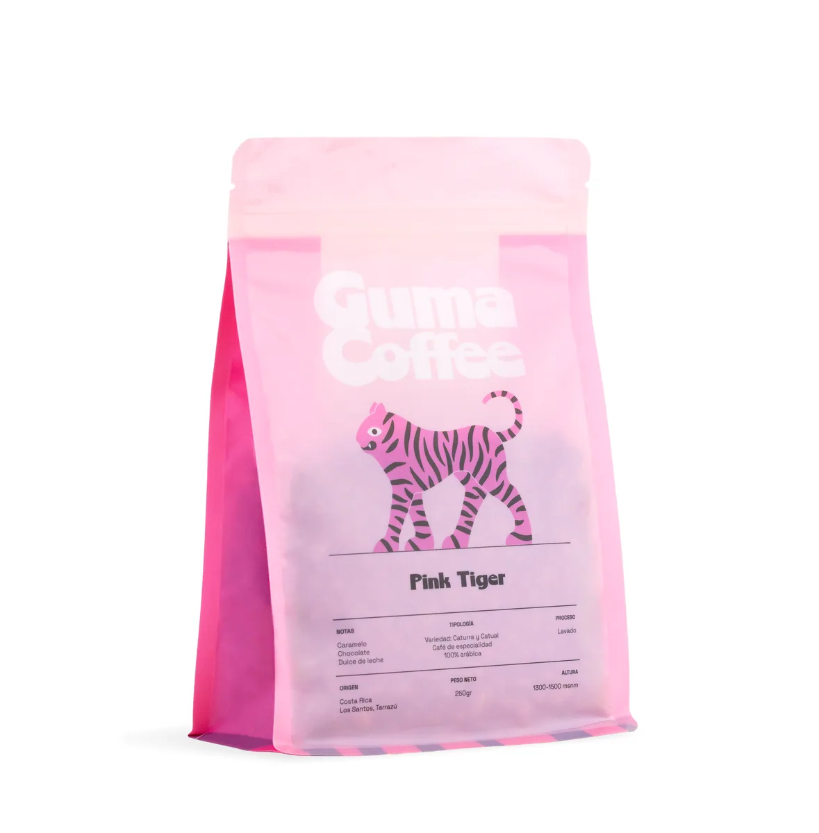 pink tiger, costa rica lavado, costa rica coffee from bee love