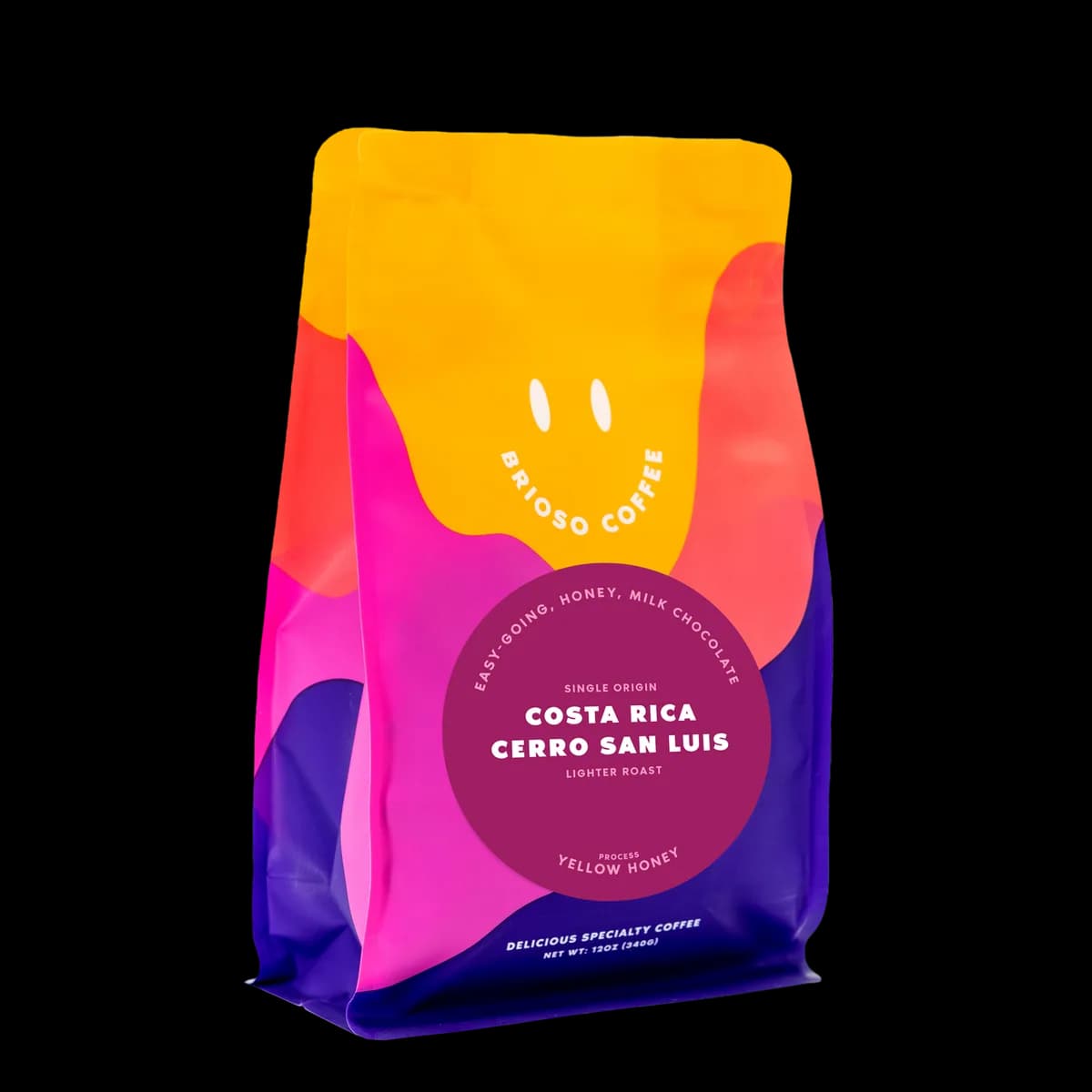 costa rica cerro san luis, costa rica coffee from brioso roastery & coffee bar