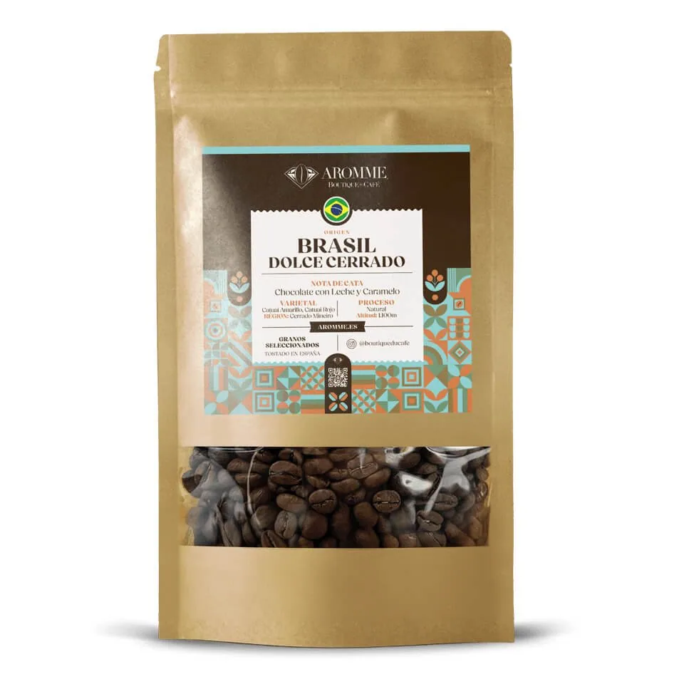 brasil dolce cerrado, brazil coffee from aromme boutique du café
