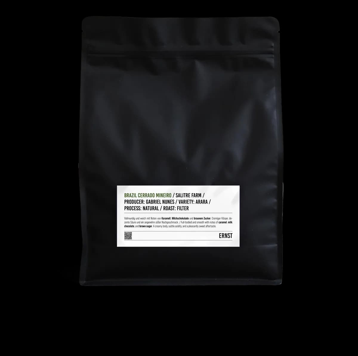 brazil salitre farm filter (500g - gemahlen), brazil coffee from ernst kaffeeröster
