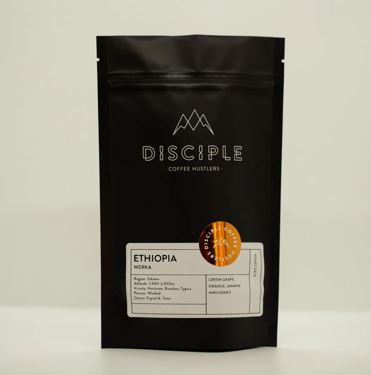 ethiopia - werka / washed, ethiopia coffee from disciple roasters