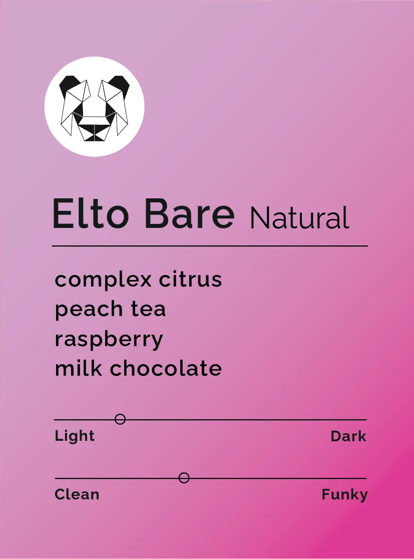elto bare - natural, ethiopia coffee from black & white coffee roasters