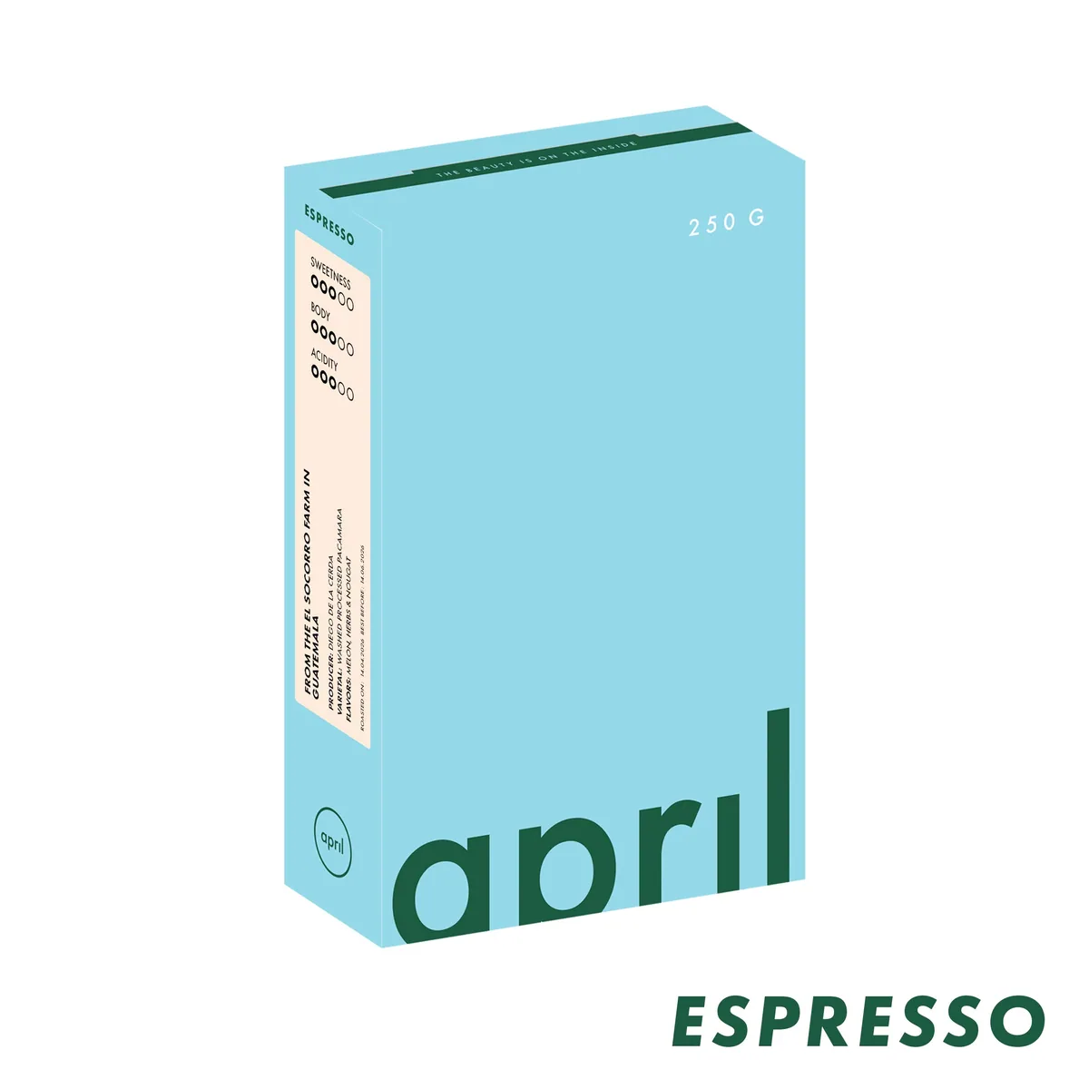 el socorro - guatemala - washed pacamara, guatemala coffee from april coffee roasters