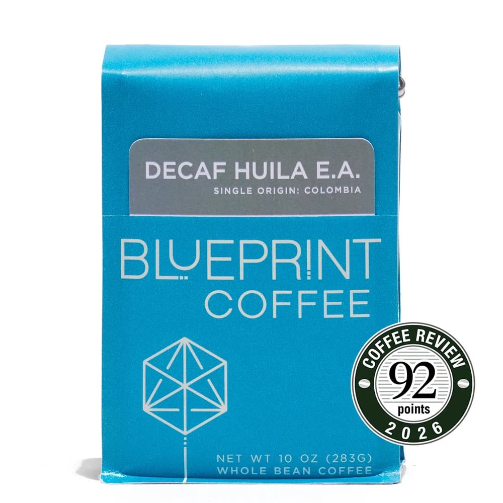 decaf huila e.a., colombia, colombia coffee from blueprint coffee - watson