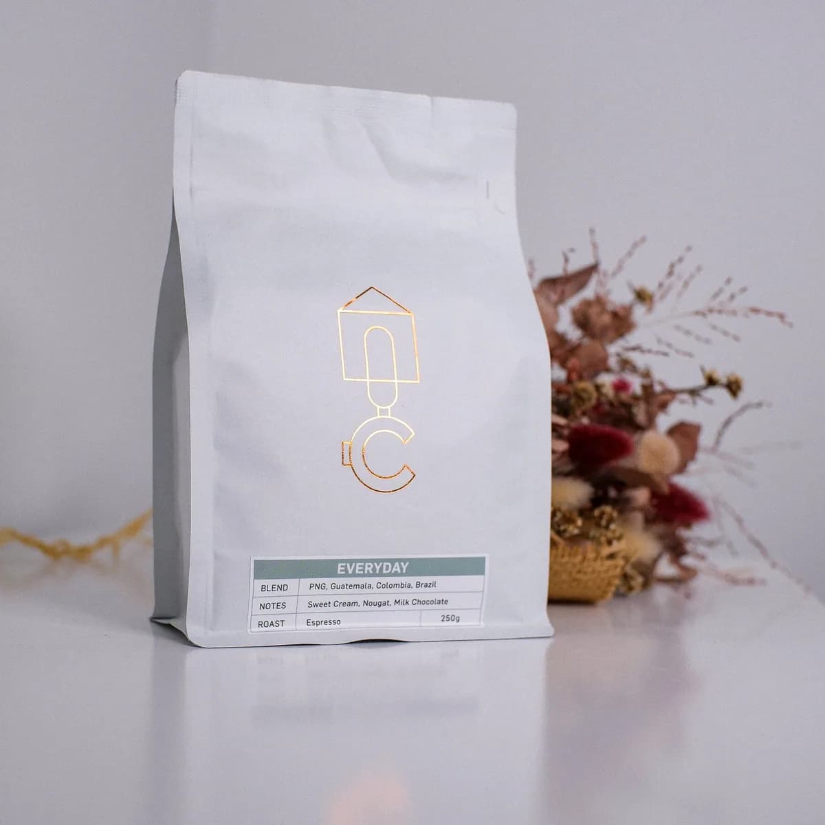 everyday, colombia + brazil + guatemala coffee from cubbyhouse coffee