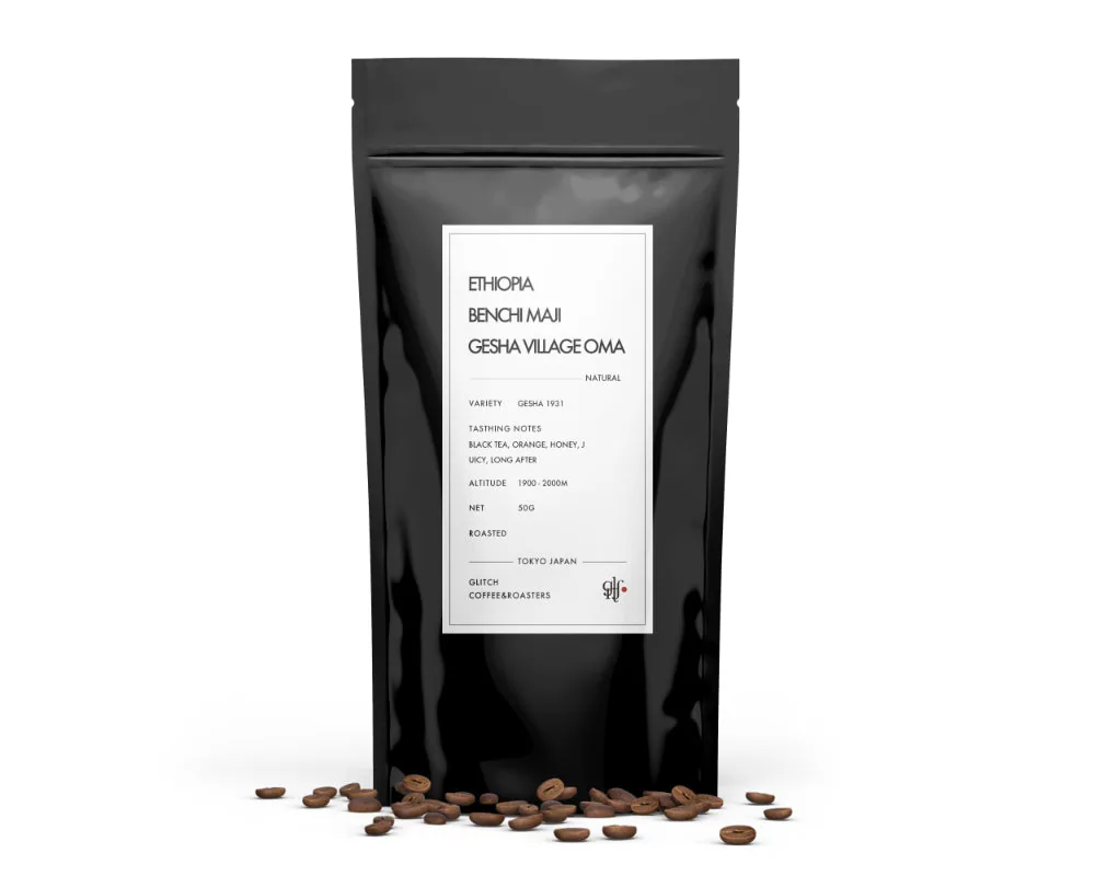 【new】ethiopia bench maji gesha village oma, ethiopia coffee from glitch coffee