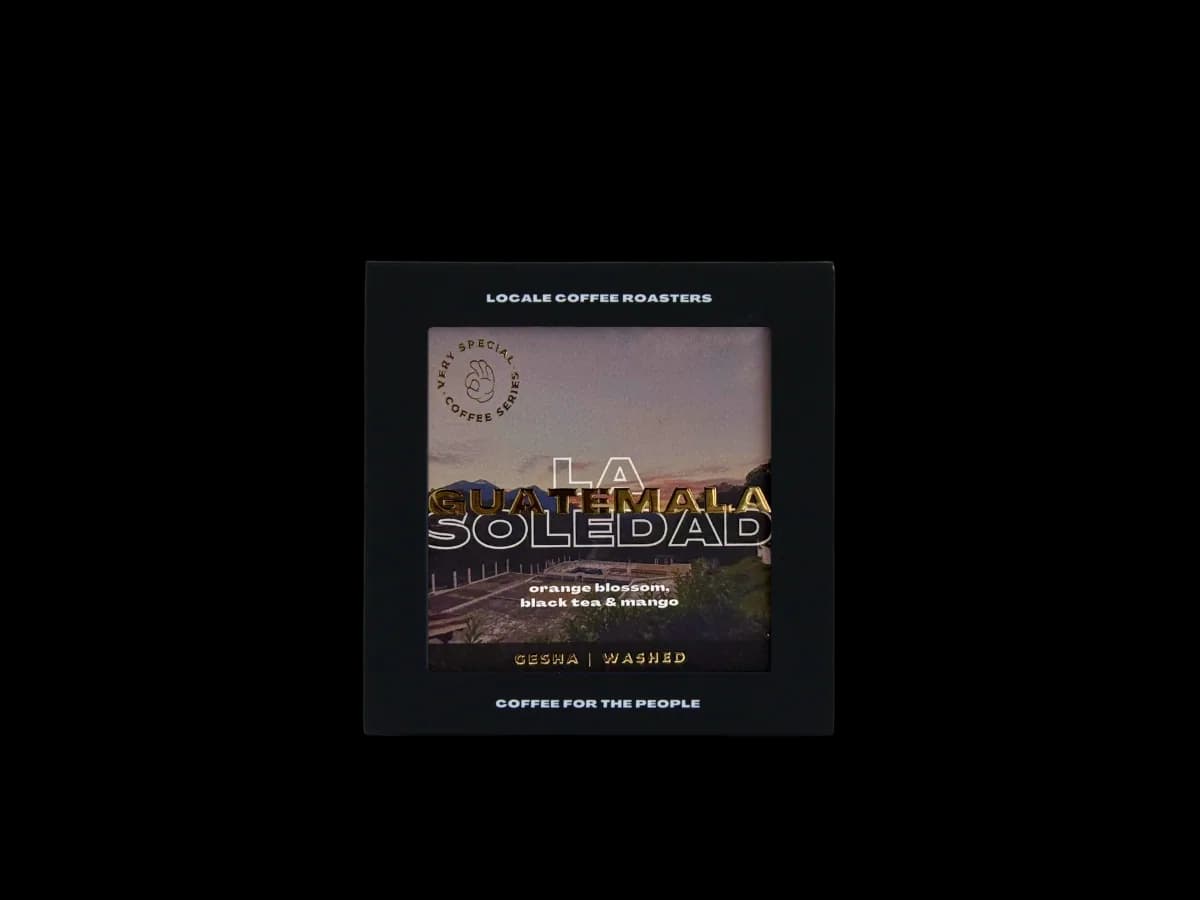 la soledad: guatemala, guatemala coffee from locale coffee roasters wa
