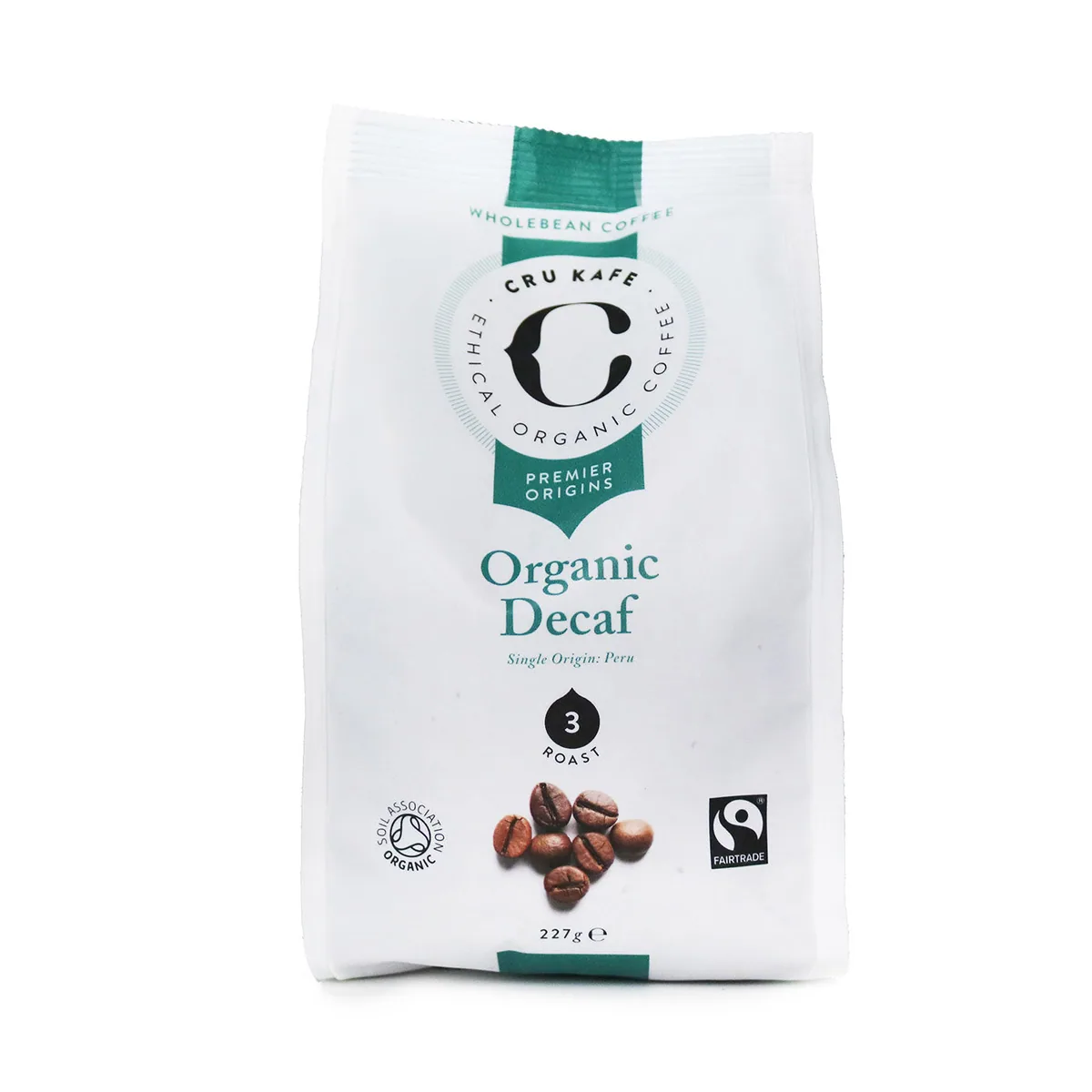 organic decaf beans & ground, peru coffee from cru kafe ltd.