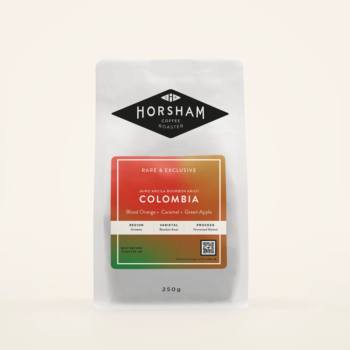 jairo arcila bourbon aruzi, ethiopia + colombia coffee from horsham coffee roaster
