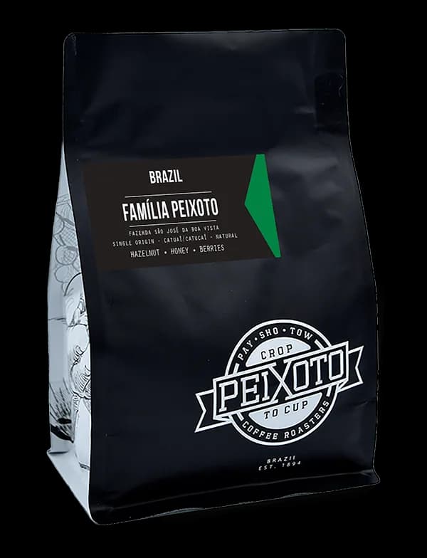 familia, brazil coffee from peixoto coffee roasters.