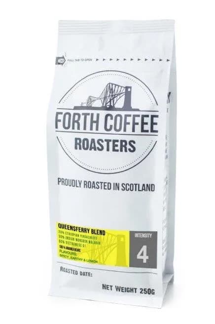 queensferry blend, ethiopia coffee from forth coffee roasters