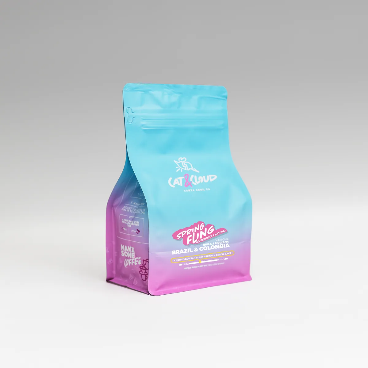 spring fling, colombia + brazil coffee from cat & cloud coffee