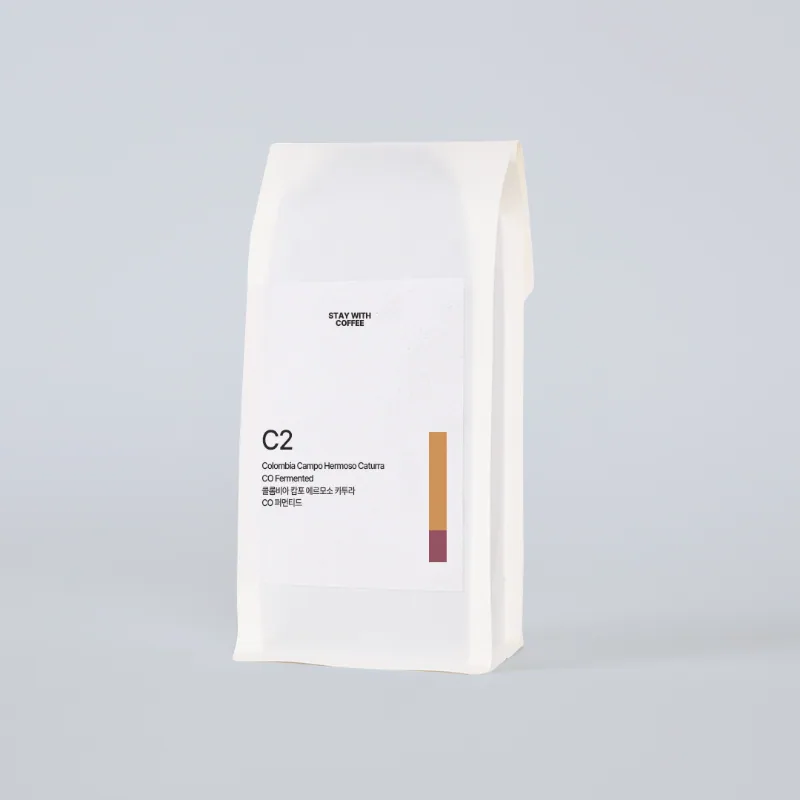 콜롬비아 캄포 에르모소 카투라 co 퍼먼티드, colombia coffee from stay with coffee