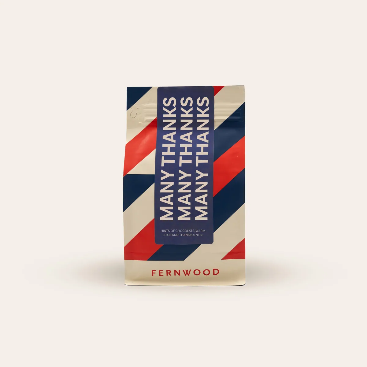 many thanks blend, peru coffee from fernwood coffee company