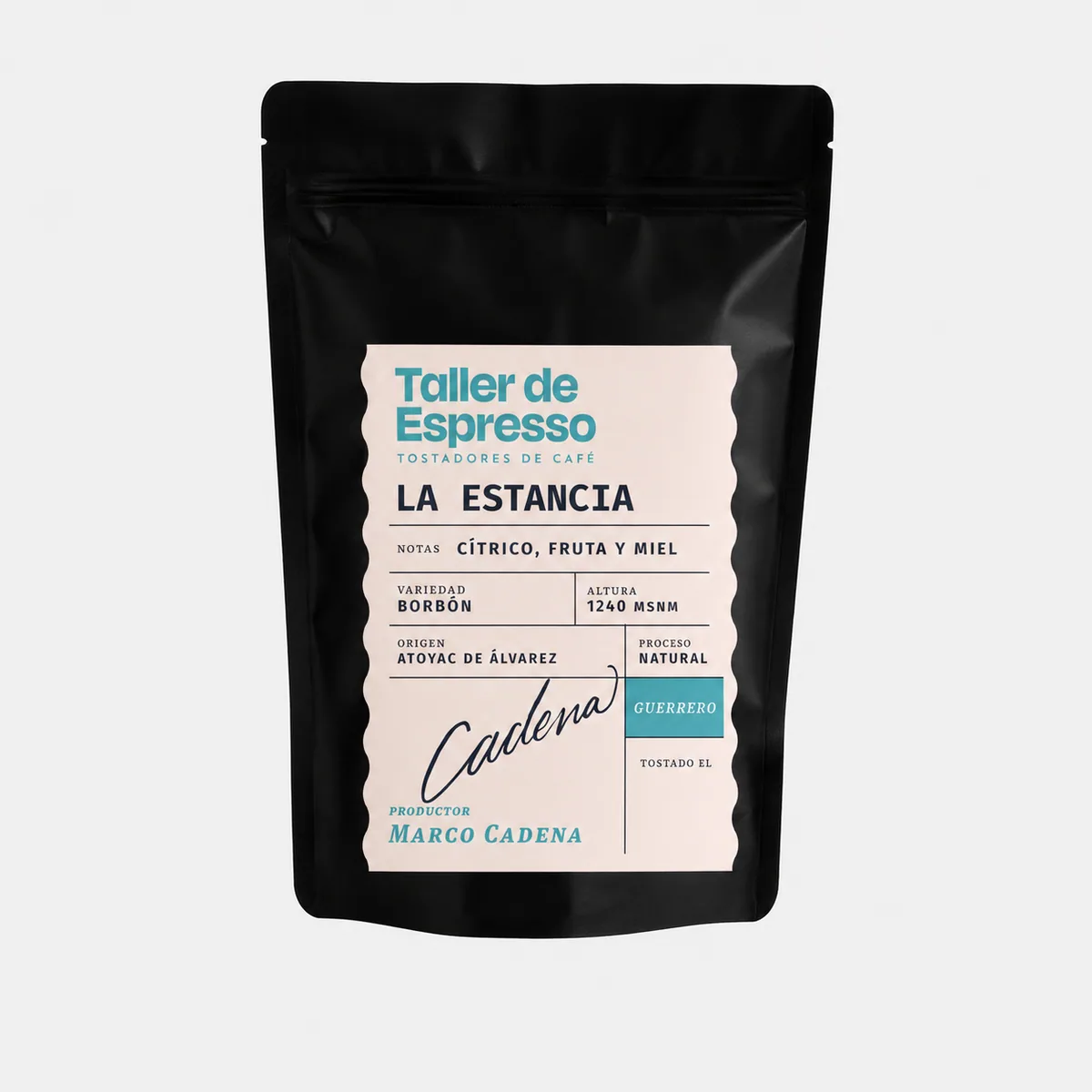 guerrero la estancia, mexico coffee from taller de espresso