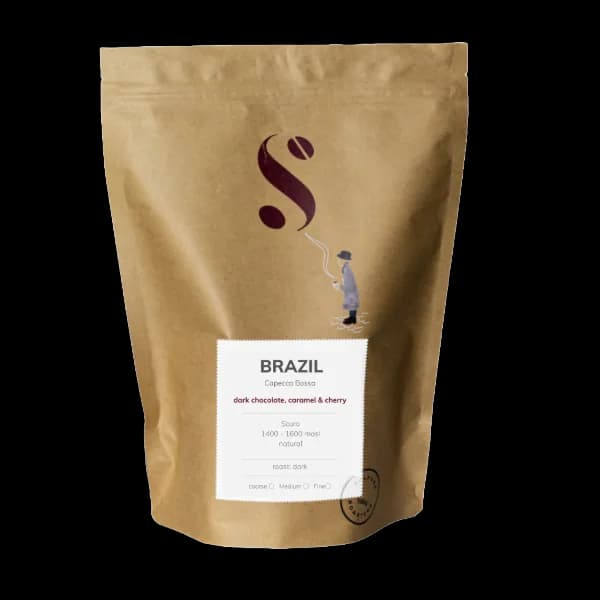 brazil (capecca bossa, natural) 'scuro' 馃嚠馃嚬 style, brazil coffee from salford roasters