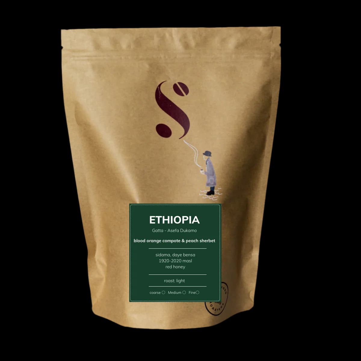 ethiopia (gatta) red honey, ethiopia coffee from salford roasters
