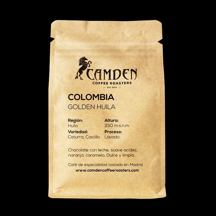 colombia – golden huila, colombia coffee from camden coffee roasters (velilla de san antonio) - café de especialidad | specialty coffee madrid