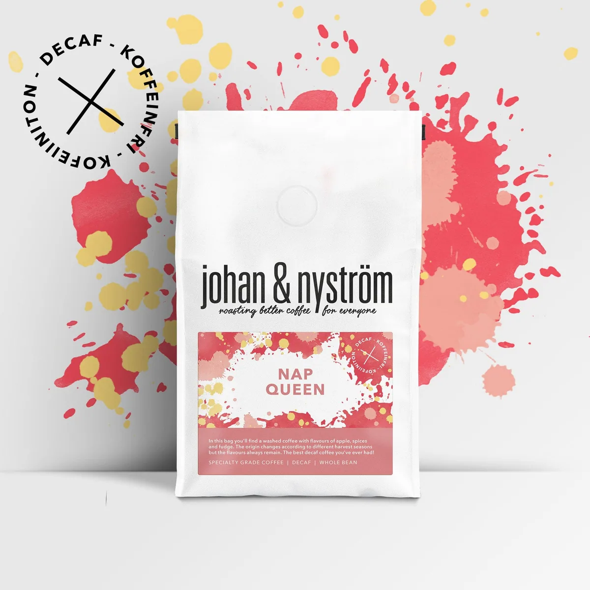 nap queen, colombia coffee from johan & nyström kafferostare & tehandlare ab