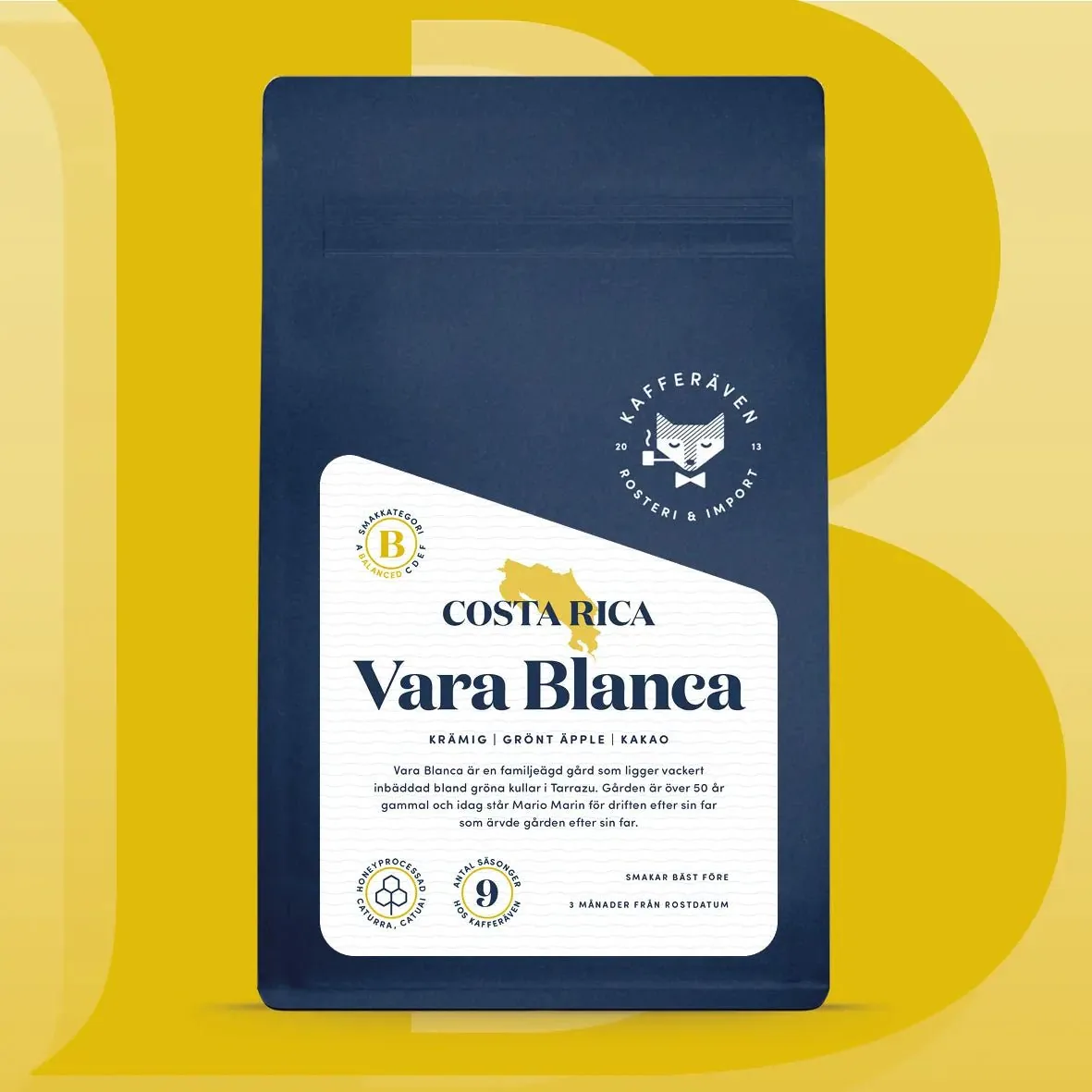 vara blanca - kaffe från costa rica, costa rica coffee from kafferäven