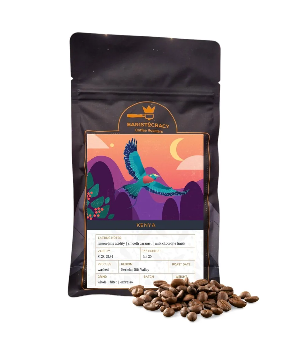 kenya, kenya coffee from baristocracy coffee