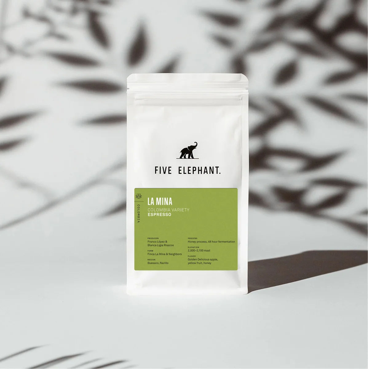 colombia la mina – espresso, colombia coffee from five elephant