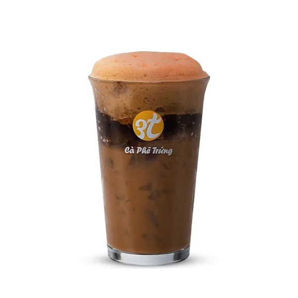 vn iced milk coffee, vietnam coffee from cà phê trứng 3t