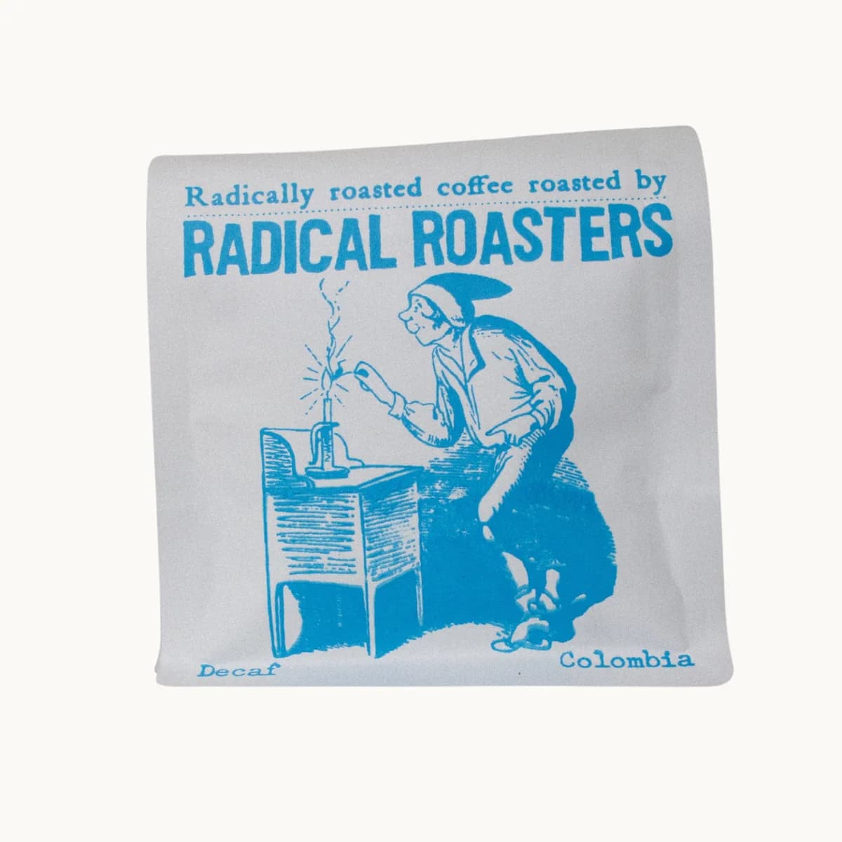 decaf, regular, colombia coffee from radical roasters coffee roasters