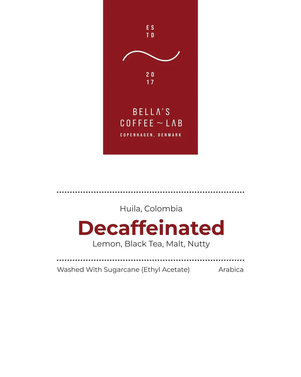 decaffinated coffee colombia, colombia coffee from bellas coffee lab roastery