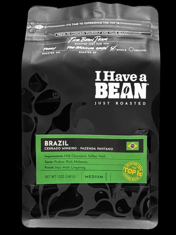 brazil - cerrado mineiro - fazenda pantano, brazil coffee from i have a bean