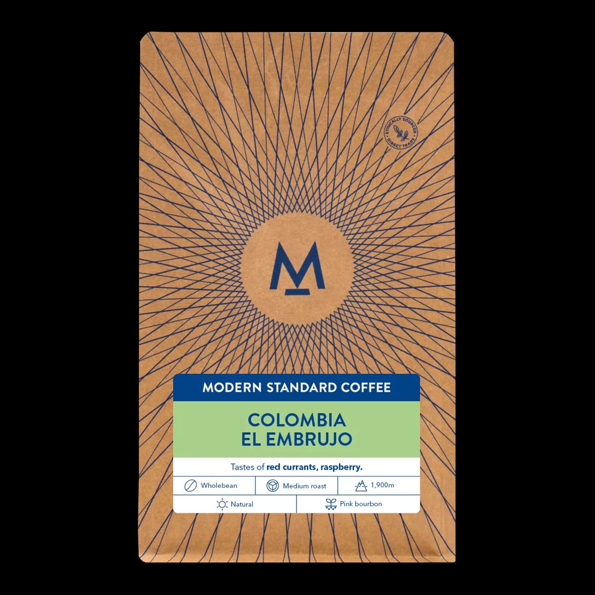 el embrujo microlot, colombia coffee from modern standard coffee - roastery